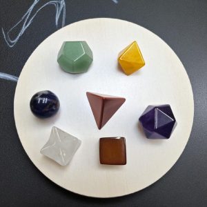 set de geometría sagrada 7 piezas