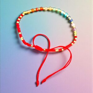 pulsera mostacilla 7 chakras