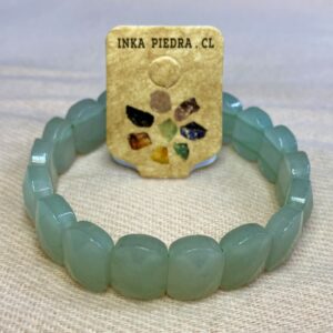 pulsera de jade facetada