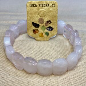 pulseras de cuarzo rosado