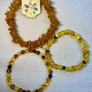 pulseras de Ámbar para bebÉ y adulto